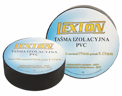 Lexton černá izolační páska 25m