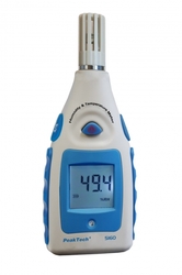 Měřič teploty vlhkosti. 50 stupňů PeakTech 5160