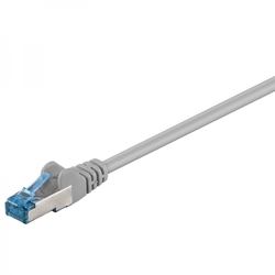 Patchcord LAN kabel CAT 6A S / FTP šedý 5m