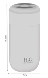 Zvlhčovač vzduchu s LED aroma difuzérem NP1636