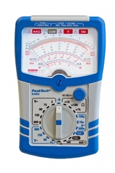 600V 10A AC DC PeakTech 3385 analogový multimetr