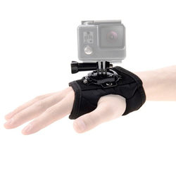 Rukavice Puluz s držákem pro akční kameru (včetně Ace Pro 2, Osmo Action 5 Pro)