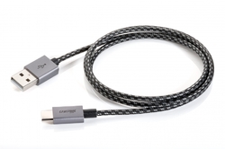 Kabel przedłużacz USB-C 3.2 Gen1 Czarny 1m Goobay
