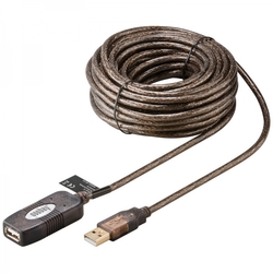 USB napájecí kabel - DC zástrčka 5,5x2,1 Goobay 1m