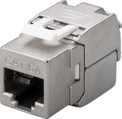 Keystone RJ45 CAT 6A S/FTP konektor Stíněný