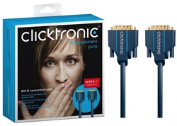 Kabel 5 m DVI-D / DVI-D (24 + 1) CLICKTRONIC