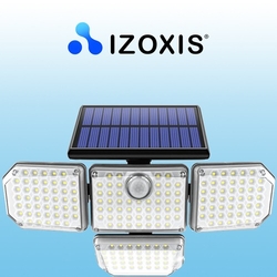 Solární lampa 181LED s externím panelem Izoxis