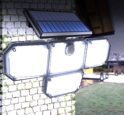 Solární lampa 181LED s externím panelem Izoxis