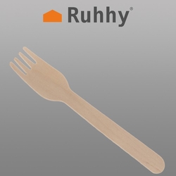 Dřevěné vidle - 100 ks. Ruhy 20697