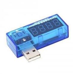 USB  tester - voltmetr a ampérmetr 3-7,5V/0-3A DC, AK306B