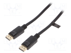 Kabel; DisplayPort 1.4; DisplayPort vidlice,z obou stran; 2m
