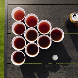 Hra Beer Pong - 50 šálků Ruhha 21232