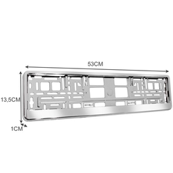 Ramka pod tablice rejestracyjną 2szt. Xtrobb 22048