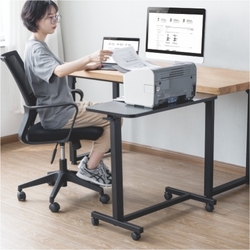 Buddy 02 Lite Black nastavitelný stůl na kolečkách