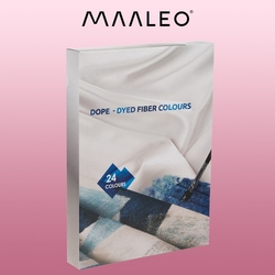 Barvy na látky - 24 ks. 300 ml Maaleo 22948