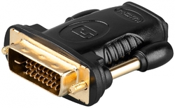Adaptér HDMI zásuvka / DVI-D zástrčka 24+1 Goobay