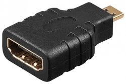 Adaptér HDMI zásuvka - micro HDMI 1.4 plug Goobay