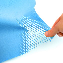 Honeycomb Cut Paper Blue 30cm 100m 