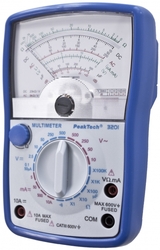 Analogový multimetr 500V 10A AC DC PeakTech 3201