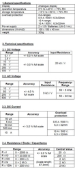 Multimetr analogowy 500V 10A AC DC PeakTech 3201