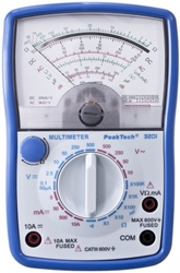 Multimetr analogowy 500V 10A AC DC PeakTech 3201