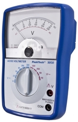 Analogový multimetr 500V AC DC PeakTech 3202