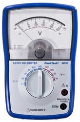 Multimetr analogowy 500V AC DC PeakTech 3202