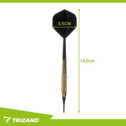 Sada šipek 12 ks + hroty Trizand 26100