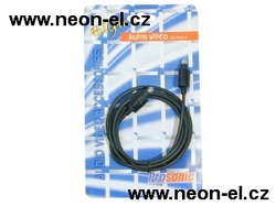 kabel optický TOSLINK-TOSLINK 1.5m/6mm/plast