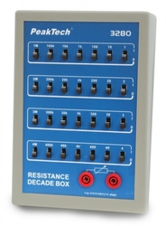 PeakTech 3280 odporová posuvná dekáda