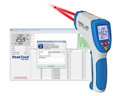 Cyfrowy Miernik Temperatury z IR USB PeakTech 4960