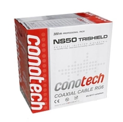 kabel RG6U Cu Conotech NS 50Tri - Pulbox 300mb