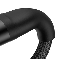 Kabel USB 3v1 Baseus Flash Series 2, USB-C + micro USB + Lightning, 100 W, 1,5 m (černý)