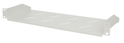 Regálová skříň police 19'' Spacetronik 1U 170mm ŠEDÁ