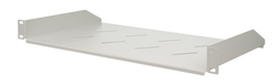 Regálová skříň police 19'' Spacetronik 1U 270mm ŠEDÁ