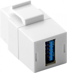 Prodloužení konektoru Keystone kabelu USB-A 3.0 5Gbps