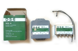 Externí slučovač signálu LNB Quad a DVBT SOC-4