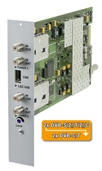 Modul POLYTRON SPM-UTCT, 2 x DVB-S2 / T2 / C