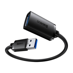 Prodlužovací kabel USB 3.0 Baseus samec - samice, řada AirJoy, 3 m (černý)