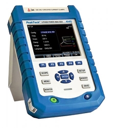 Třífázový síťový analyzátor napájení PeakTech 4145