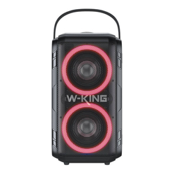 Bezdrátový reproduktor Bluetooth W-KING T9 60W (černý) + mikrofon