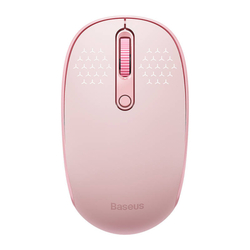 Bezdrátová myš Baseus F01B Tri-mode 2.4G BT5.0 1600 DPI (růžová)