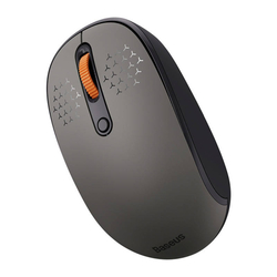 Bezdrátová myš Baseus F01B Tri-mode 2.4G BT 5.0 1600 DPI (matně šedá)