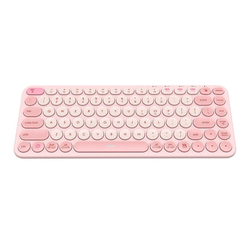 Baseus K01A Bezdrátová třírežimová klávesnice Baby Pink