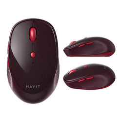 Bezdrátová myš Havit MS76GT plus (červená)