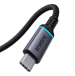 Prodlužovací kabel Baseus High Definition USB-C Male to Female 10Gb/s, 0,5m (černý)