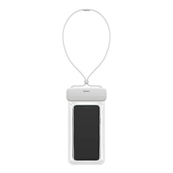 Vodotěsné pouzdro na telefon Baseus AquaGlide (bílé)