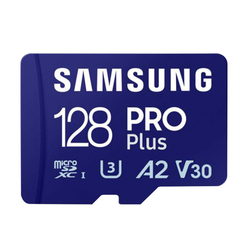 Paměťová karta Samsung PRO Plus microSDXC 128 GB U3 A2 V30 se čtečkou (MB-MD128SB/WW)