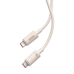 Rychlonabíjecí kabel Baseus USB-C na USB-C Habitat Series 1 m 100 W (růžový)