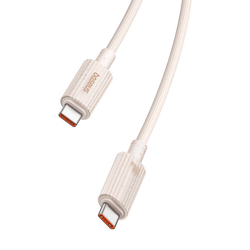 Rychlonabíjecí kabel Baseus USB-C na USB-C Habitat Series 1 m 100 W (růžový)